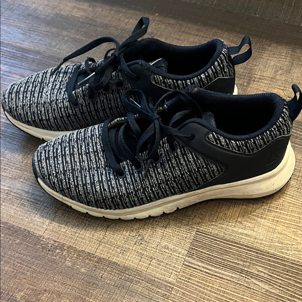 Reebok Blue and Gray Athletic Shoes